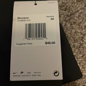 NWT Nike Sports Bra Size 3x